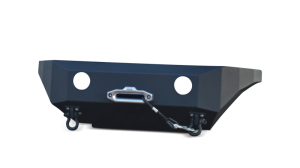 Toyota FJ Cruiser Front Bumper - Body Armor 4x4 - Pro Series Winch - Black - `07-`14